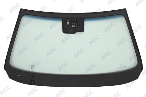 Фото MGC GEELY ATLAS PRO 2021/ BELGEE X70 2024- Стекло ветровое Зеленое - Solar Control - Кам - С обогревом зоны дворн - ДД - VIN - Инкапс