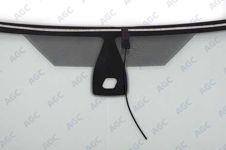 Фото MGC БЕЗ РГ! FORD FOCUS C-MAX 2007- Стекло ветровое Зеленое - Solar Control -С полным Обогревом-Шелк.под ДД-VIN- Изм.шелк (без молдинга)