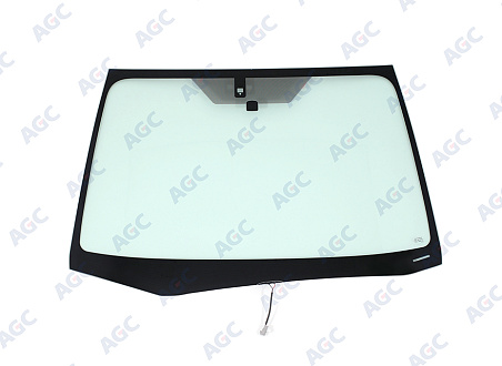 Фото MGC IMPREZA IV 2012-/ XV 2012-/ WRX STI 2015- / LEVORG 2015- Стекло ветровое Зеленое - Solar control -С обогревом зоны дворников-ДД-VIN- Изм.шелк