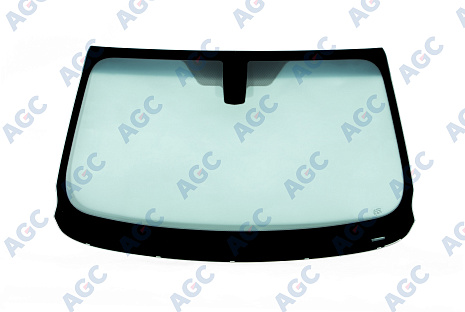 Фото MGC BMW X3 F25 2014-2017 Стекло ветровое Зеленое/Серая полоса -VIN-Изм.шелк
