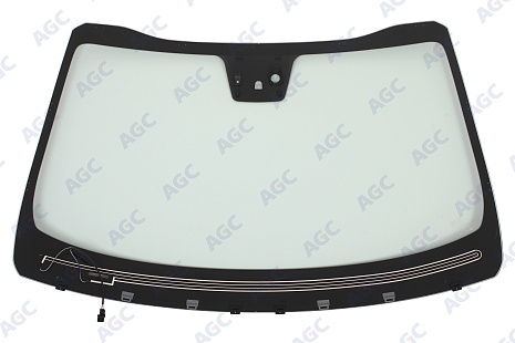 Фото MGC KIA SORENTO Prime 2015- Стекло ветровое Зеленое/Solar Control + Шумоизоляция -С Обогревом зоны дворн -ДД -ДТ -HUD- VIN -Доп.Обор