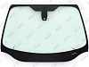 Фото NDG FORD FOCUS III 2011- Стекло ветровое Зеленое - Solar control -С полным обогревом-Место для ДД-VIN-Изм.шелк (Без молдинга)