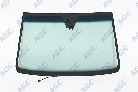 Фото MGC SSANGYONG KYRON 2005-/ACTYON 2006- Стекло ветровое Зеленое/Голубая полоса -С обогревом зоны дворников-ДД-VIN- Изм.шелк