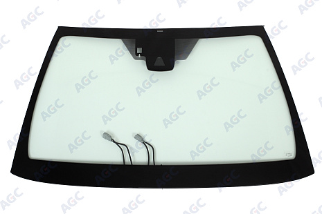 Фото MGC TOYOTA CAMRY 2021- Стекло ветровое Зеленое + Шумоизоляция -Изм.Кам - С полным обогревом-ДД- HUD -Инкапс