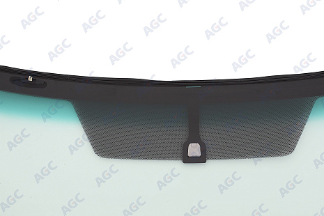 Фото MGC TOYOTA CAMRY 2014-2018 Стекло ветровое Зеленое/Зеленая полоса + Шумоизоляция -С обогревом зоны дворников - Доп.обор