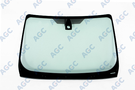 Фото MGC FORD KUGA 2008- Стекло ветровое Зеленое -С полным обогревом-ДД-VIN-Доп.обор- Изм.полож.держ.зерк+Изм.шелк