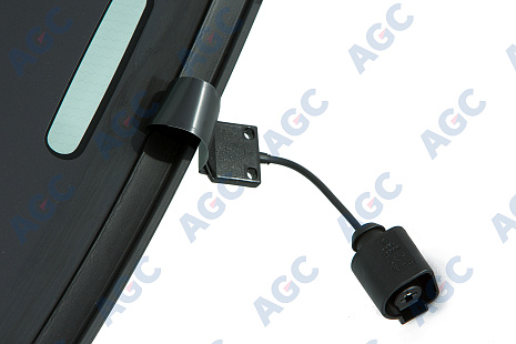 Фото MGC VOLKSWAGEN JETTA 2015- Стекло ветровое Зеленое - Solar control -С полным обогревом-Круглый ДД-VIN-Инкапс