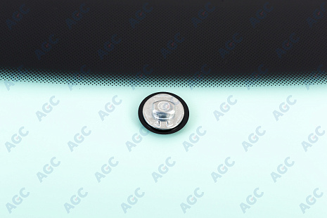 Фото MGC SKODA FABIA 2007/ROOMSTER 2006- Стекло ветровое Зеленое/Серая полоса + Solar control -VIN-Доп.обор