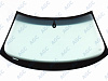 Фото MGC AUDI A3 2003-2013 Стекло ветровое Зеленое/Серая полоса + Solar control -ДД-VIN-Доп.обор- Изм.шелк