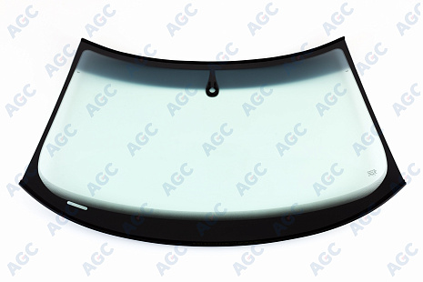 Фото MGC AUDI A3 2003-2013 Стекло ветровое Зеленое/Серая полоса + Solar control -ДД-VIN-Доп.обор- Изм.шелк