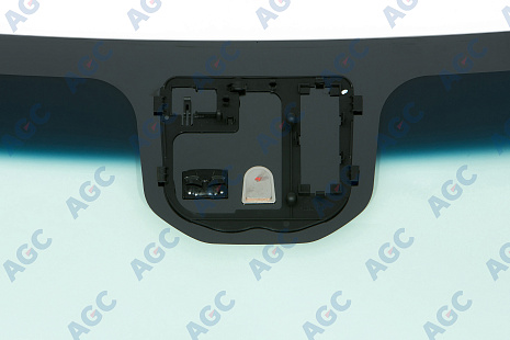 Фото MGC CHEVROLET CRUZE 2009- Стекло ветровое Зеленое/Голубая полоса + Solar control -ДД-VIN
