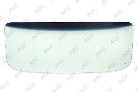 Фото MGC HYUNDAI HD120 / HD170/ HD250/ HD270/ JAC N350 2003- Стекло ветровое Зеленое/Голубая полоса