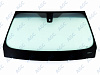 Фото MGC BMW 3 SERIES F30 2012-2018 Стекло ветровое Зеленое/Тёмно-серая полоса + Solar control -ДД-VIN- Изм.шелк