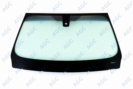 Фото MGC BMW 3 SERIES F30 2012-2018 Стекло ветровое Зеленое/Тёмно-серая полоса + Solar control -ДД-VIN- Изм.шелк
