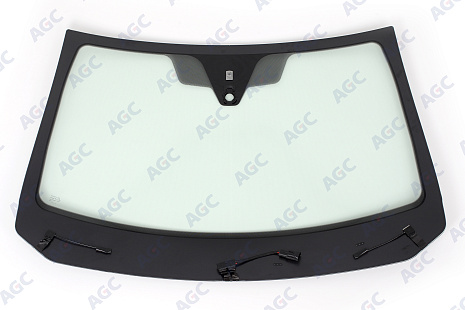 Фото MGC RENAULT DUSTER 2021- Стекло ветровое Зеленое - Solar Control -С полным Обогревом - ДД- Изм.держ.зерк