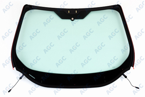 Фото MGC FORD KUGA 2012- Стекло ветровое Зеленое - Solar control -С полным обогревом-VIN-Инкапс