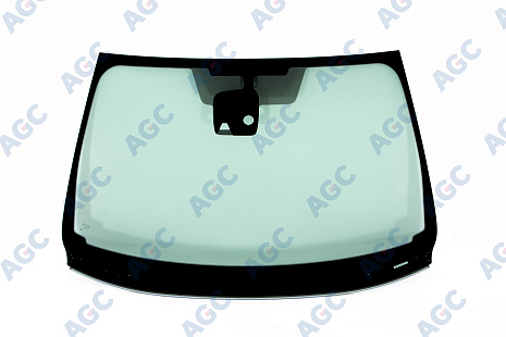 Фото MGC NISSAN QASHQAI P32S 2014-2018 Стекло ветровое Зеленое + Шумоизоляция -Кам-С полным обогревом-ДД-VIN-Инкапс
