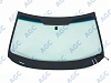 Фото MGC SUBARU FORESTER 2008- Стекло ветровое Зеленое/Голубая полоса -С обогревом зоны дворников-VIN