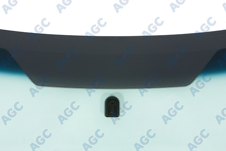 Фото MGC SUBARU FORESTER 2008- Стекло ветровое Зеленое/Голубая полоса -С обогревом зоны дворников-VIN