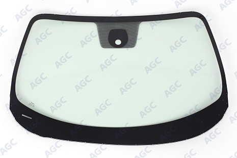 Фото NDG NISSAN JUKE 2010- Стекло ветровое Зеленое - Solar control -Место для ДД-VIN- Изм.шелк (Без молдинга)