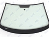 Фото NDG VOLKSWAGEN GOLF VI 2008- Стекло ветровое Зеленое -VIN- Нижний молдинг