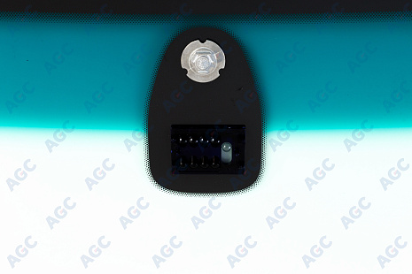 Фото MGC BMW X5 E53 2003-2006 Стекло ветровое Зеленое/Зеленая полоса + Solar control -Изм.ДД-VIN