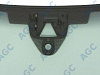 Фото MGC AUDI A3 2021- Стекло ветровое Зеленое/Серая полоса + Шумоизоляция - Кам - ДД - VIN -Инкапс