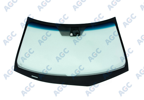 Фото AGC HONDA ACCORD 2011- Стекло ветровое Зеленое/Голубая полоса + Шумоизоляция -Изм.ДД- VIN-Изм.шелк