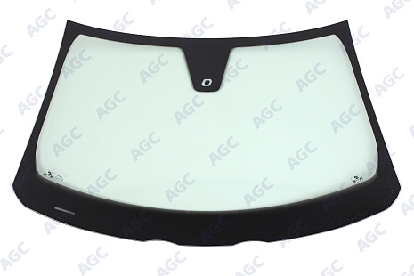 Фото NDG VOLVO C30 06-/ S40 06-/ V50 2006- Стекло ветровое Зеленое - Solar Control -Шелк.под ДД-VIN- Изм.шелк (без молдинга)