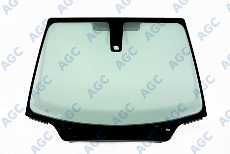 Фото БЕЗ РГ! CITROEN C4 2004-2011 Стекло ветровое Зеленое - Solar control -ДД-VIN-Доп.обор- Изм.шелк