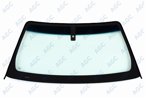 Фото MGC NISSAN PATHFINDER 2005- Стекло ветровое Зеленое/Голубая полоса + Solar control -VIN-Инкапс