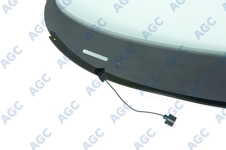 Фото MGC SKODA OCTAVIA A7 2013- Стекло ветровое Зеленое - Solar control -С полным обогревом-ДД-VIN-Верх.молд (Инкапс.) + ниж.молд