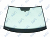 Фото MGC VOLKSWAGEN GOLF VII 2012- Стекло ветровое Зеленое + Шумоизоляция -VIN-Инкапс