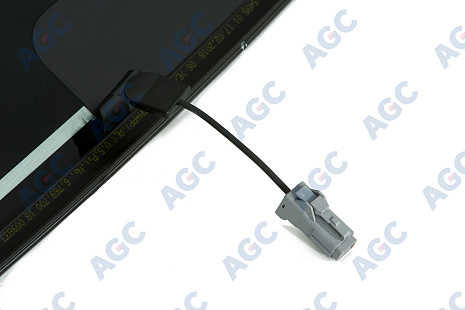 Фото MGC NISSAN QASHQAI P32S 2014-2018 Стекло ветровое Зеленое + Шумоизоляция -Кам-С полным обогревом-ДД-VIN-Инкапс