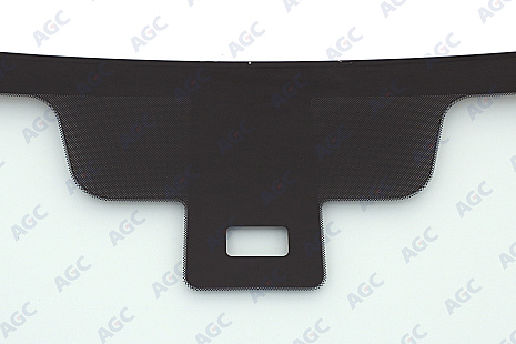 Фото NDG MAZDA CX-7 2007- Стекло ветровое Зеленое -Место для ДД- Изм.шелк (Без молдинга)