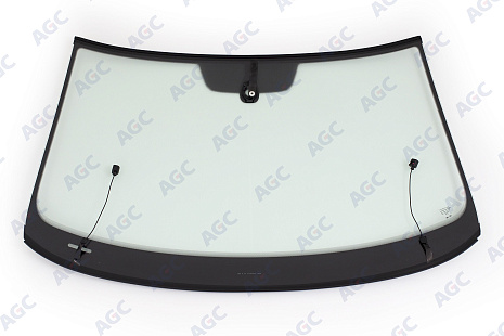 Фото MGC VOLKSWAGEN PASSAT B8 2014- Стекло ветровое Зеленое + Шумоизоляция - С полным обогревом –ДД - VIN - Инкапс